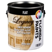 Фасадная краска Legacy Finest Premium 100% Acrylic Exterior Wall & Trim Flat